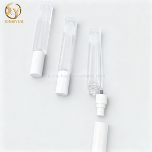 Flacon pulvérisateur de parfum en verre carré réutilisable de 10 ml en gros, pulvérisateur à pompe, bouchon à vis, couleur personnalisée, impression sérigraphique, rechargeable - Product Image 4