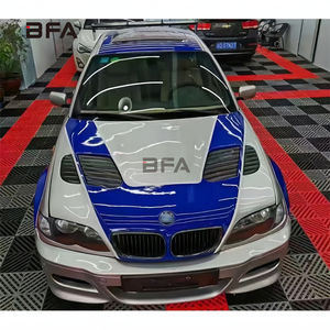 Pour BMW Série 3 <span class=keywords><strong>E46</strong></span> capot en fibre de carbone amélioré capot avant léger style GTR kit de carrosserie capot moteur - Product Image 2