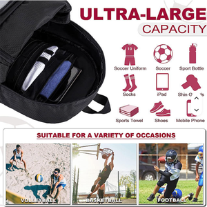 Спортивная сумка для мальчиков и девочек: футбольная, баскетбольная, волейбольная, с отделением для мяча, для клубных мероприятий, для спортзала, для мужчин - Product Image 5