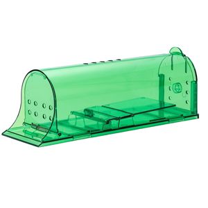 Trampa para ratones transparente de PC, 203x133x68mm, estación de cebo para uso doméstico, fácil de usar, trampa de control de ratones - Product Image 5