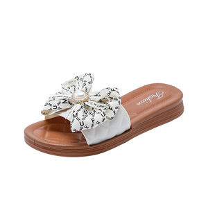 Nouvelles sandales d'été à nœud en PVC à semelle épaisse, tongs décontractées et tendance pour femme - Product Image 1