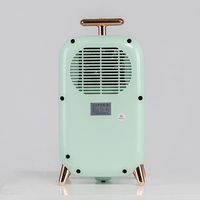 Ventilateur de cheminée électrique autoportante, Mini-ventilateur de bureau, portable, silencieux, avec simulation de flamme 3D, offre spéciale