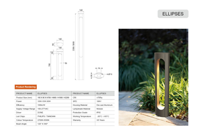 إضاءة حديقة LED خارجية مقاومة للماء IP65 من الألومنيوم المصبوب 10-30 واط 2700-6500 كلفن إضاءة المناظر الطبيعية للحدائق والممرات والساحات - Product Image 6