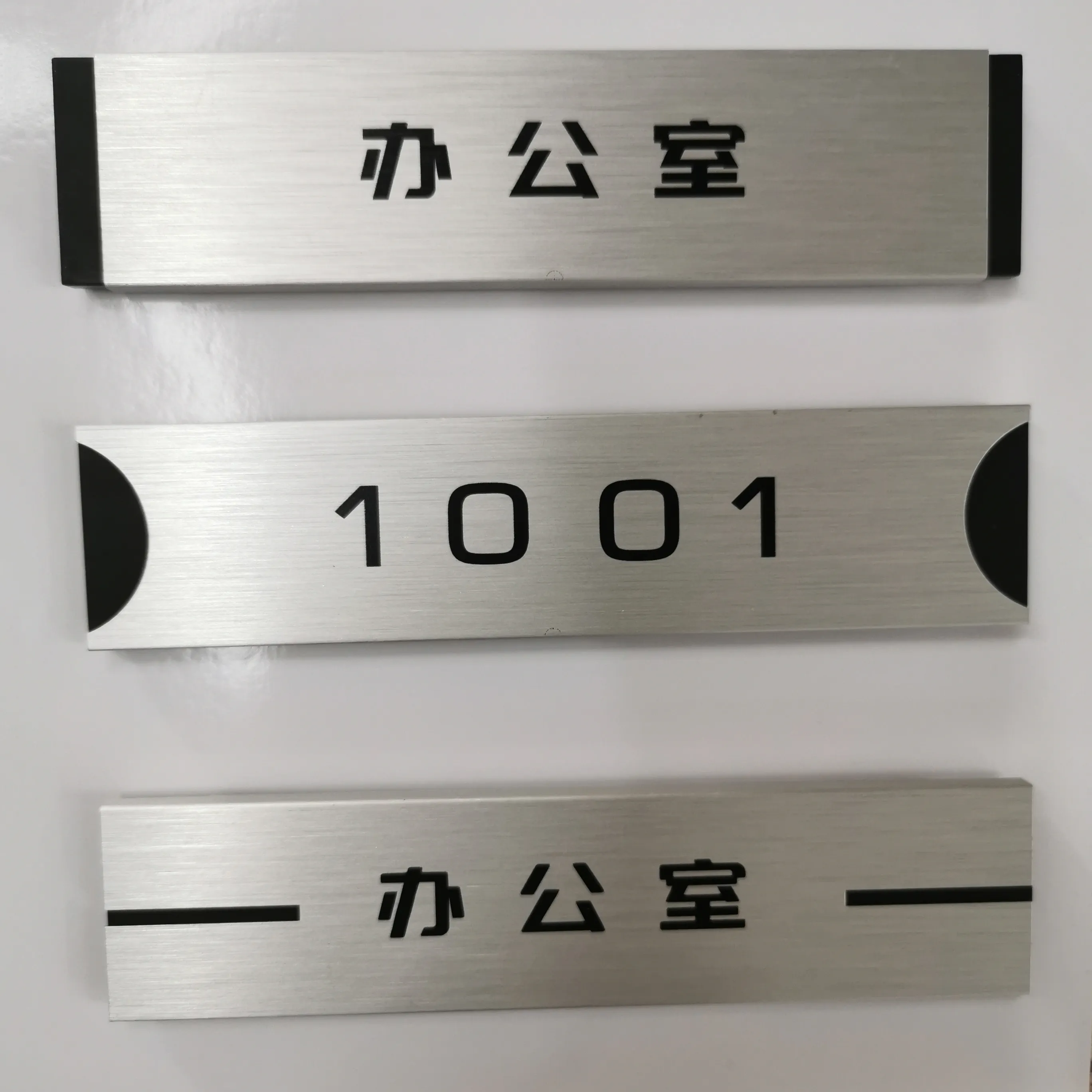 Reap Chine usine directe plaque de signalisation de numéro de porte en aluminium personnalisée en stock