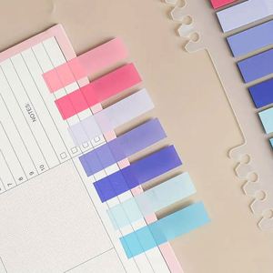 Self-Adhesive Page Markers Sticky Index Tabs and Writable Flag Note Tabs Itself <b>Bookmark</b> for Notebooks and Papers - Product Image 5