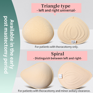 OEM/ODM Nouveau design de prothèse légère en latex de silicone pour prothèse mammaire respirante pour femmes coussinet de soutien-gorge - Product Image 6