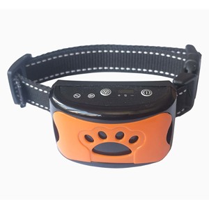2024 özel renk şarj edilebilir su geçirmez köpek eğitmeni Bark stoper ses ile otomatik ayar - Product Image 1