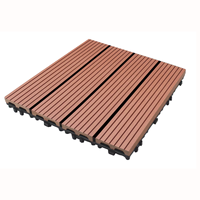 Revêtement de sol extérieur en WPC - Imperméable, antidérapant, écologique, facile à installer pour les balcons, les allées, les cours, les piscines, les hôpitaux