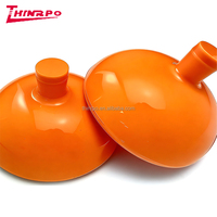 Coupe de percussion thoracique en silicone de qualité médicale, expulseur de crachats, coupe de physiothérapie respiratoire manuelle pour l'élimination du mucus