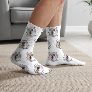 Tốt nhất 360 tự động Lớp Liền mạch kỹ thuật số máy in dệt vớ máy làm - Product Image 5