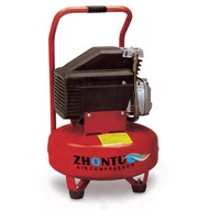 Compresseur d'air portable miniature à moteur industriel, 220v, 50L, 80L, 100L, réservoir avec roues
