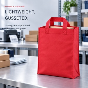 Sac de transport imprimé en non-tissé à découpe en W pour l'emballage des fruits et légumes en magasin, expédié à plat, prix direct usine pour les importateurs - Product Image 6