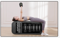 Bancs et supports de rangement réglables pour haltères, équipement de fitness multifonctionnel pour la musculation