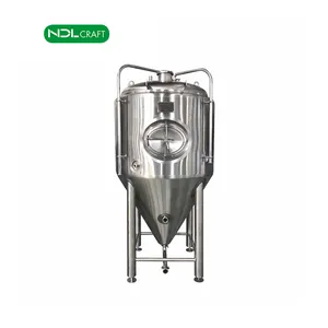 Réservoir de fermentage professionnel, avec veste fraîche, 1000l, 1500l, 2000l, pour bière