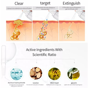 Crème déodorante 72 heures à base de plantes bio, lotion <span class=keywords><strong>anti</strong></span>-transpirante pour les mains moites, les aisselles et les parties intimes - Product Image 5