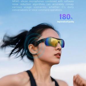 <span class=keywords><strong>Gafas</strong></span> Inteligentes Deportivas Unisex Fotocromáticas con Auriculares Abiertos para Música, <span class=keywords><strong>Ciclismo</strong></span>/Correr/Béisbol, Anti-UV IP68 - Product Image 6