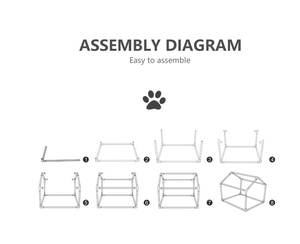 Fábrica al por mayor precio barato productos modernos para mascotas accesorios para gatos cama para dormir cueva mascota interior lindo gato tienda casa - Product Image 6