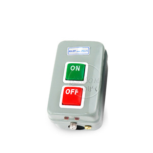 Kh201 <b>Push</b> <b>Button</b> <b>Switch</b> Metal Non Illuminated Screw Terminal Ip40 440V Protective Control Start Stop <b>Switch</b> - Product Image 3