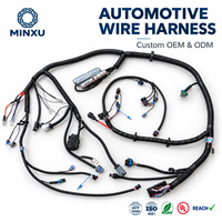 Fabricant de faisceaux de câbles OEM pour l'automobile, assemblage de câbles 16-22AWG à 2-8 broches, connecteur étanche pour systèmes de véhicules