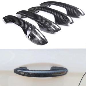 Pour mercedes-benz A B C E S CLA GLA GLB GLC GLE GLS EQC classe <span class=keywords><strong>AMG</strong></span> <span class=keywords><strong>GT</strong></span> W205 4 <span class=keywords><strong>portes</strong></span> en Fiber de carbone RHD LHD couvercle de poignée - Product Image 2