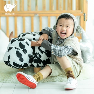 JX Salon Meubles Salon Chaise En Bois Animaux Tabouret Cerf Lapin Vache Girafe Animal Tabouret Pour Enfants - Product Image 3