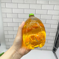 Bouteilles en verre élégantes de 250 ml, 330 ml et 500 ml avec logo en relief floral pour jus de fruits et boissons