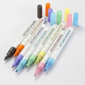 Marcador Permanente de Doble Línea con Logotipo Personalizado del Fabricante OEM, Color No Tóxico - Product Image 4