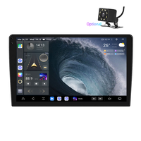 Autoradio intelligent double DIN KZS TS20 9 pouces pour lecteur multimédia, navigation, prise en charge CarPlay, écran tactile capacitif, amplificateur, aide au recul