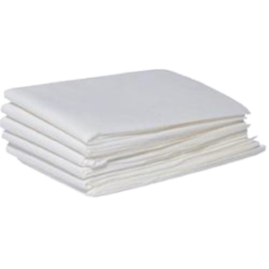 Serviettes de cuisine en coton blanc, couleur unie, rectangulaires, lavables en machine, chiffons à vaisselle teints unis pour la cuisine - Product Image 1