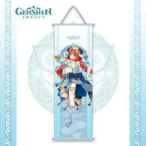 70*25cm nuovo stile <span class=keywords><strong>Anime</strong></span> Print Wall Poster Scroll <span class=keywords><strong>Genshin</strong></span> Impact Hanging Pictures - Product Image 5