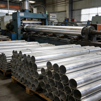 Tube rond en aluminium 3003 5059 6063 7075, grade 5, schedule 40, tube rond en aluminium de précision, tube en alliage d'aluminium
