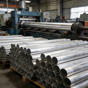 Tube rond en aluminium 3003 5059 6063 7075, grade 5, schedule 40, tube rond en aluminium de précision, tube en alliage d'aluminium - Product Image 2