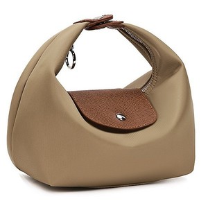 Nouveau 2026 Sac à déjeuner imperméable en nylon et polyester, avec fermeture éclair, bandoulière, pour le transport quotidien, porté main, décontracté et polyvalent, style sac boulette - Product Image 2