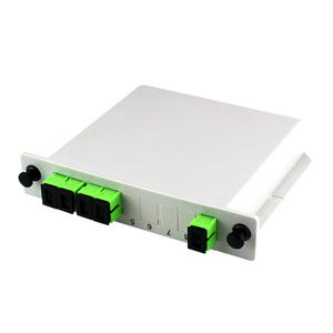 Tipo de casete SC/UPC SC/APC 1:<span class=keywords><strong>2</strong></span> 1:4 1:8 Caja de 1:16 Divisor de fibra óptica Divisor PLC enchufable - Product Image 4