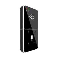 Tenhanyun Nuevo Lector RFID de Escritorio USB de Plástico, Protocolo ISO 18000-6C, Bajo Consumo de Energía, Lector/Escritor UHF de 860-960MHz, 0-50cm