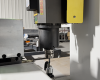 Machine de fabrication de fenêtres et portes en aluminium/PVC/UPVC CNC certifiée CE OUWO 2026 4200MM avec magazine d'outils pour usine de murs-rideaux