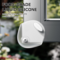 Protector de Esquinas de Silicona de Grado Alimenticio, Libre de BPA, Protector de Ventanas para la Seguridad Infantil, Anticolisión, para el Hogar