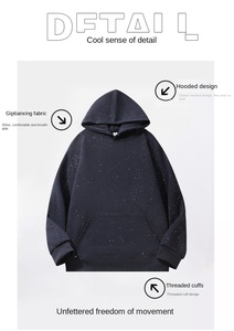 Sweat-shirt à capuche unisexe en strass, pull scintillant pour homme, idéal pour les soirées en club - Product Image 3