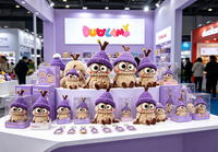 Peluche OEM de haute qualité en tissu doux pour enfants, idéale comme cadeau promotionnel d'entreprise