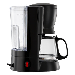 Cafetera de Goteo de 6 Tazas, Totalmente Automática, Carcasa de Plástico Negra, Mini Cafetera/Tetera Eléctrica para Oficina y Hogar - Product Image 3