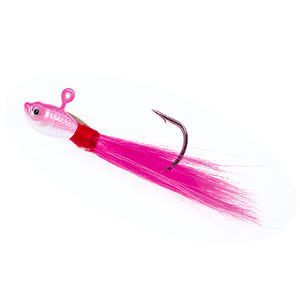 <strong>BUCKTAIL</strong> Hard Lure With Feather Fishing Hook Artificial <strong>Jig</strong> Head Wholesale Fishing Hard Lure Metal - Product Image 5