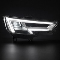 Phares à LED matriciels complets pour Audi A4 2017-2019, mise à niveau Plug and Play