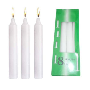 Восковые свечи Douala cameroon, 30 г, 8 шт. в коробке, белая вотивная свеча - Product Image 2