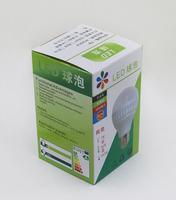 Boîte en papier neutre personnalisée vide pour ampoule LED, boîte en carton ondulé pliable personnalisée, boîtes d'emballage pour ampoule LED