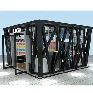 Special design outdoor mobile phone kiosk | street cellphone accessories stand | for sale