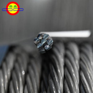 Aosen SHRW82B стальная проволока класса ASTM стандартная вытяжная проволока 1x9/1x7 15,24 мм коррозионно-стойкая предварительно напряженная нить для изгиба - Product Image 2