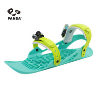 Chaussures de ski noires d'extérieur, chaussures de sport parent-enfant, résistantes à l'usure, réglables, en ABS durable, chaussures de skateboard