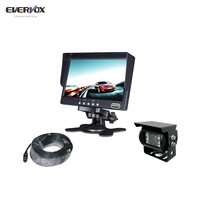 EV-7599MAHD 7 "LCD voiture rétroviseur caméra de recul Vision nocturne aide à l'inversion IPS affichage USB MDVR TV moniteur système d'assistance