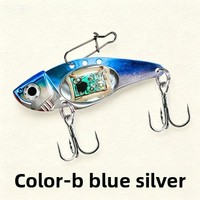 Leurre artificiel transfrontalier en alliage de zinc, type VIB Luya, 31g, coloré, lumineux électronique, longue portée, à coulée lente