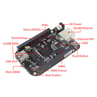 BeagleBone BB Black Embedded Development Board AM3358 Mainboard Linux Single Board ARM Computer